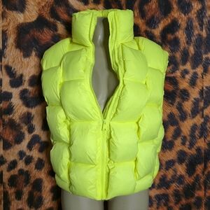 Light Up The Night Neon Puffer Vest